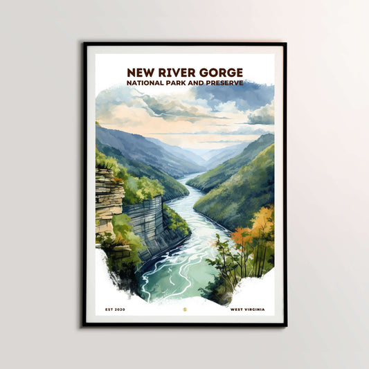 New River Gorge National Park Poster | S08