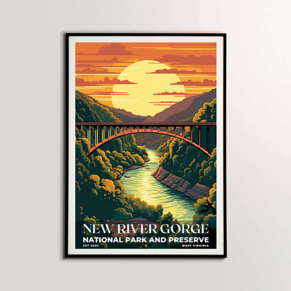 New River Gorge National Park Poster | S05