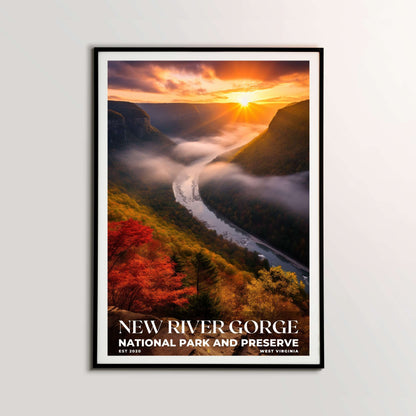 New River Gorge National Park Poster | S10