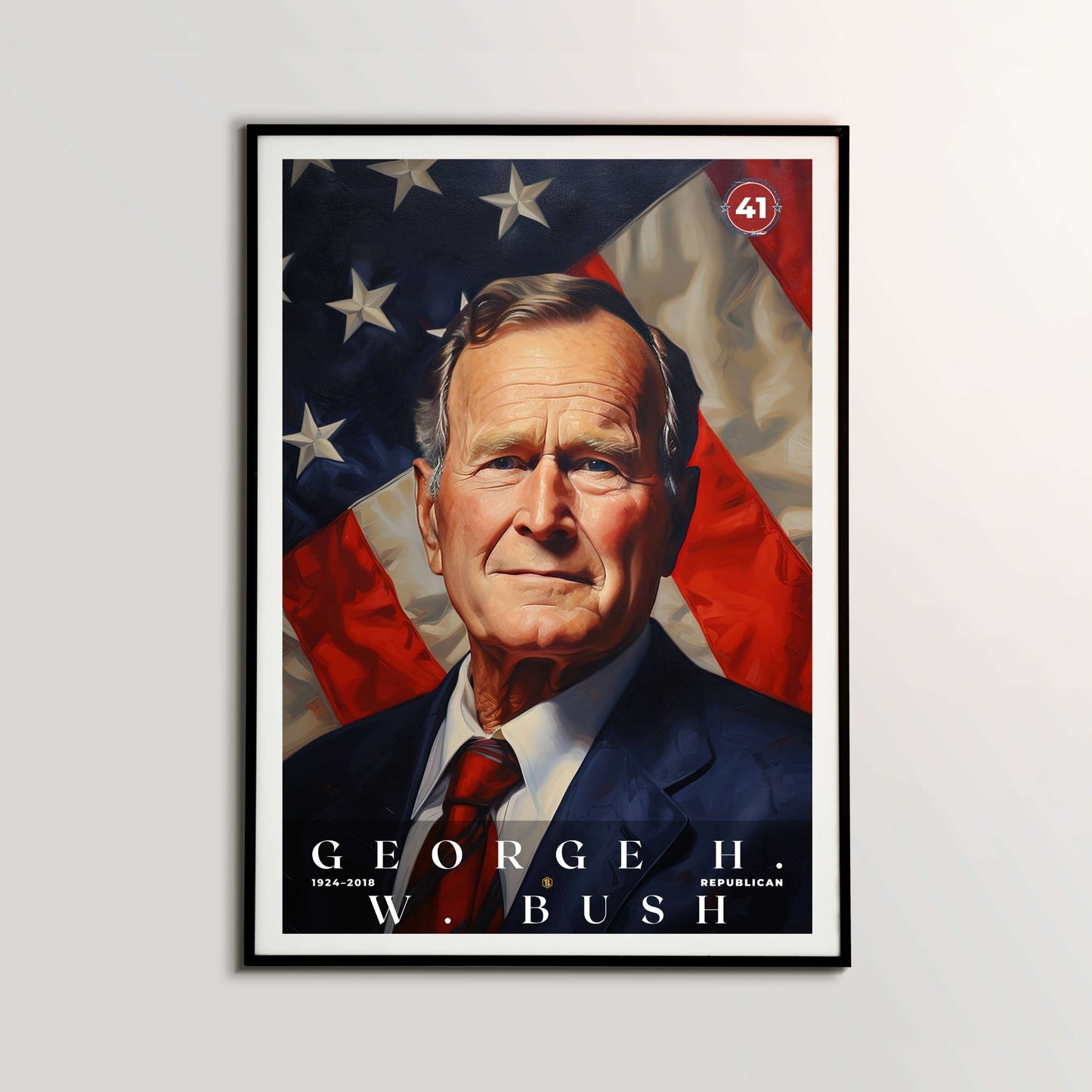 George H W Bush Poster | S04