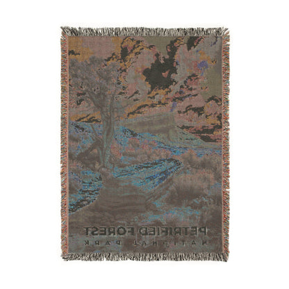 Petrified Forest National Park Woven Blanket | S18
