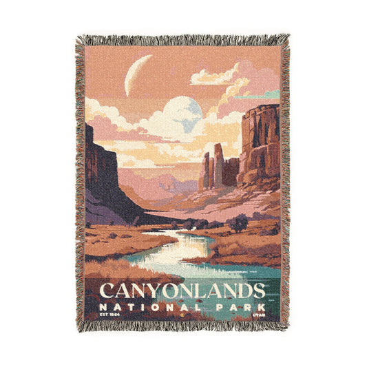 Canyonlands National Park Woven Blanket | S05