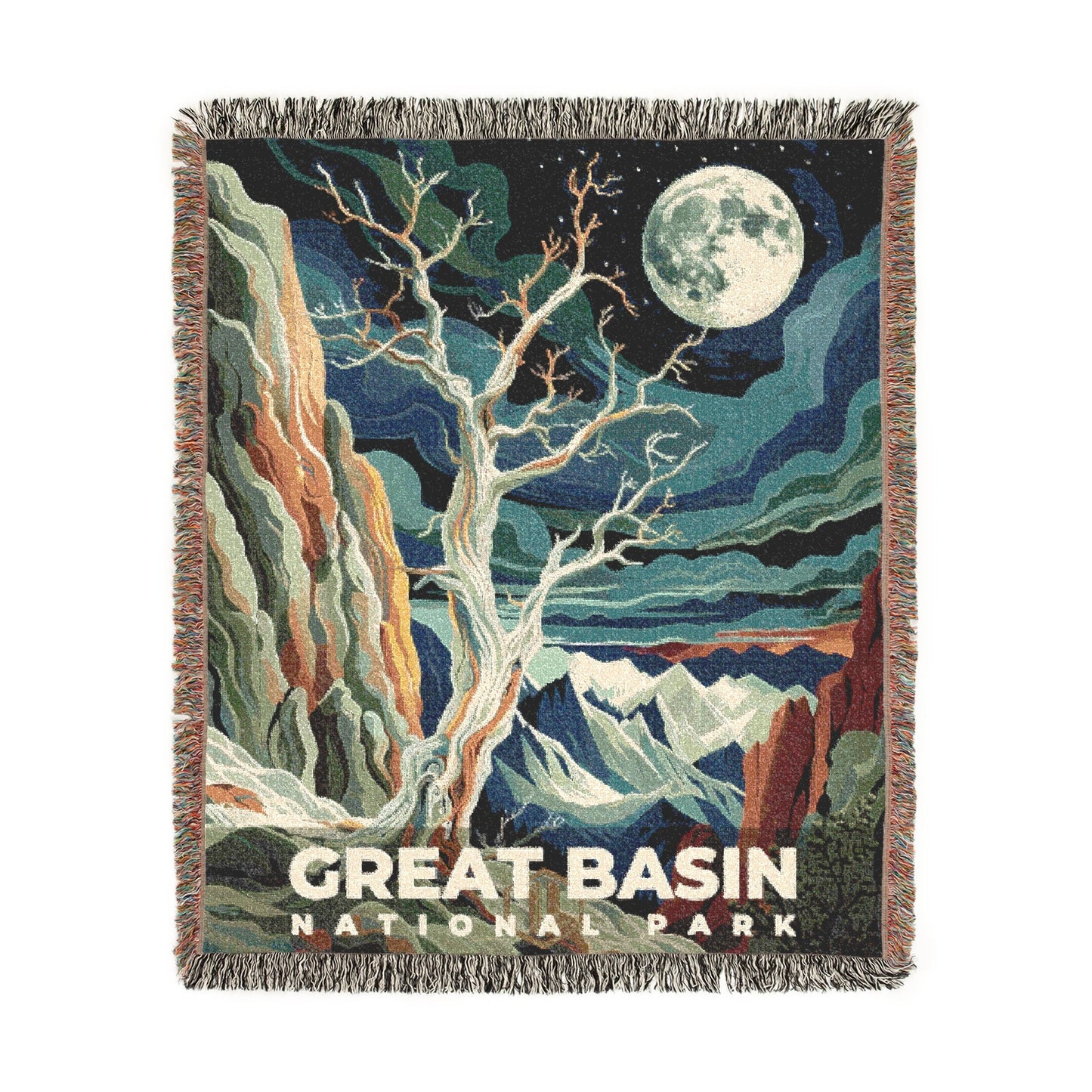 Great Basin National Park Woven Blanket | S20