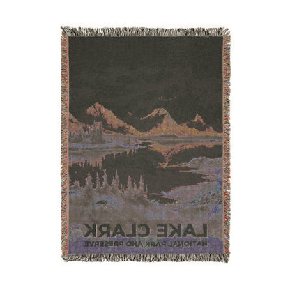 Lake Clark National Park Woven Blanket | S08