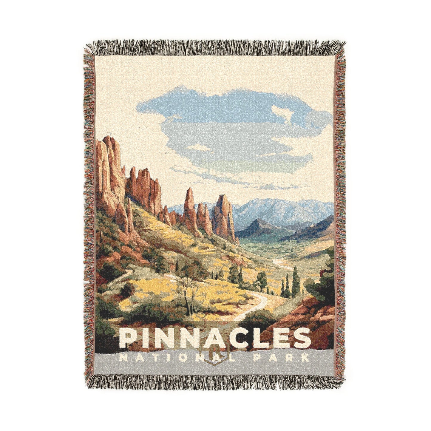 Pinnacles National Park Woven Blanket | S08