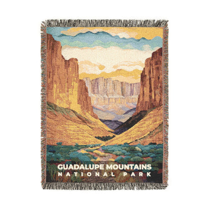 Guadalupe Mountains National Park Woven Blanket | S09