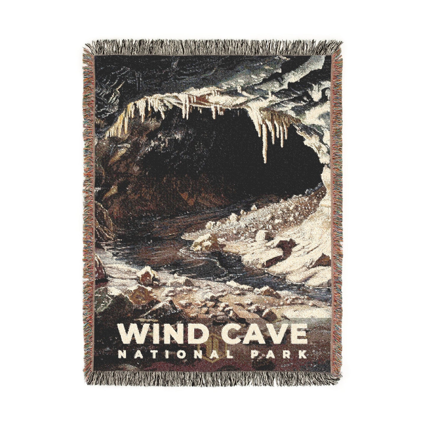 Wind Cave National Park Woven Blanket | S17