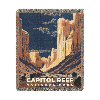Capitol Reef National Park Woven Blanket | S19