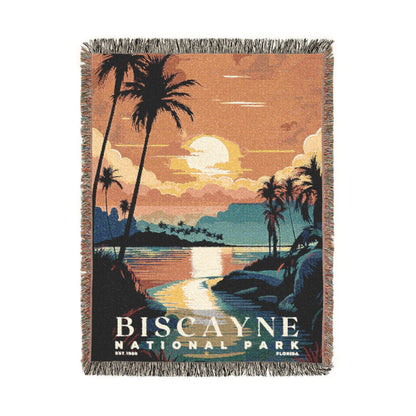 Biscayne National Park Woven Blanket | S05