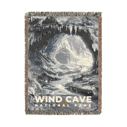 Wind Cave National Park Woven Blanket | S15
