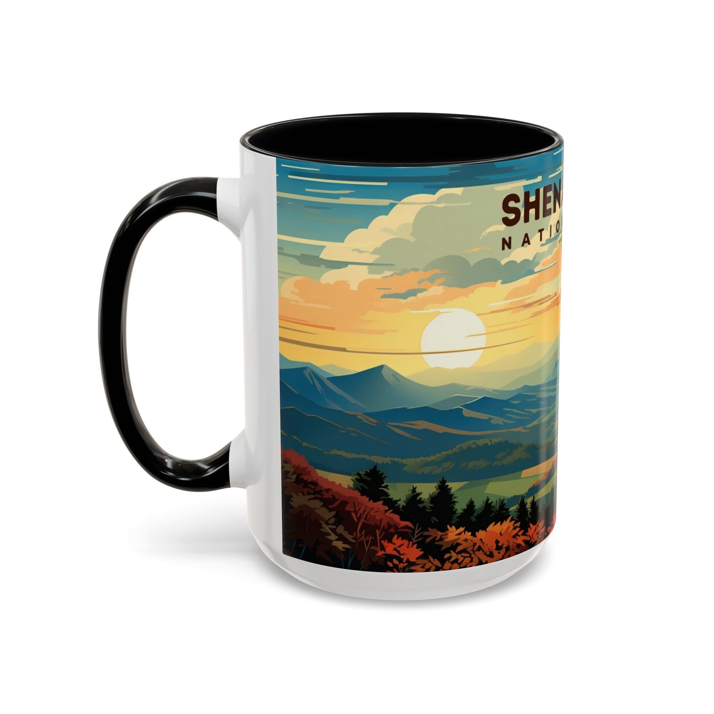 Shenandoah National Park Mug | Accent Coffee Mug (11, 15oz)