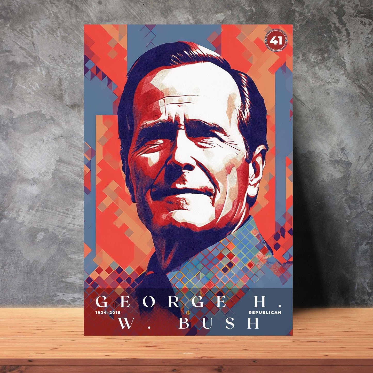 George H W Bush Poster | S01