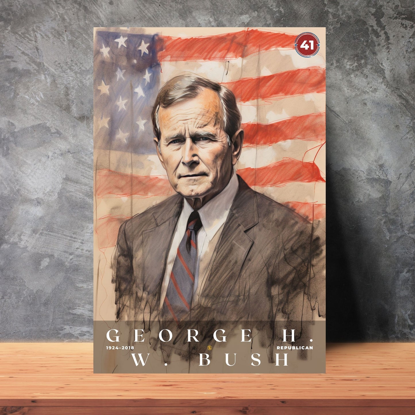 George H W Bush Poster | S03