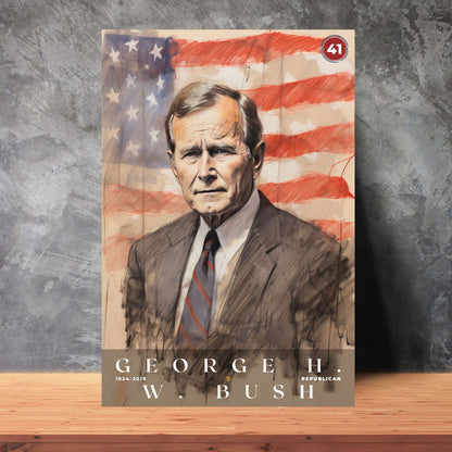 George H W Bush Poster | S03