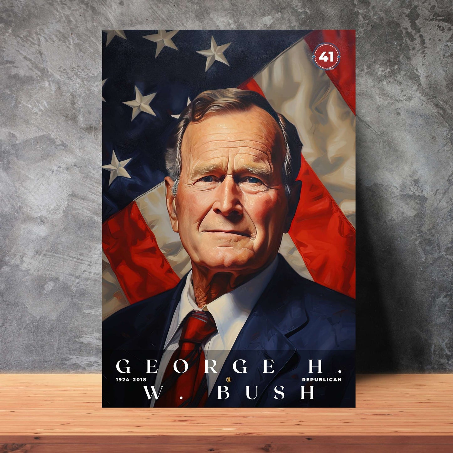 George H W Bush Poster | S04