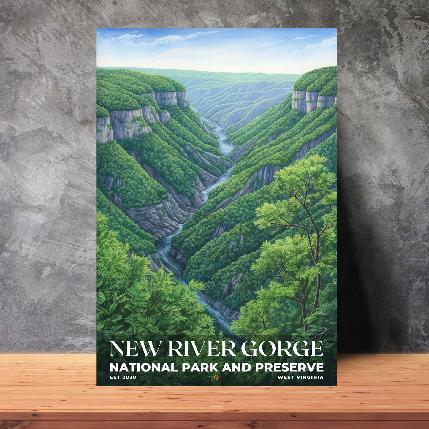 New River Gorge National Park Poster | S02