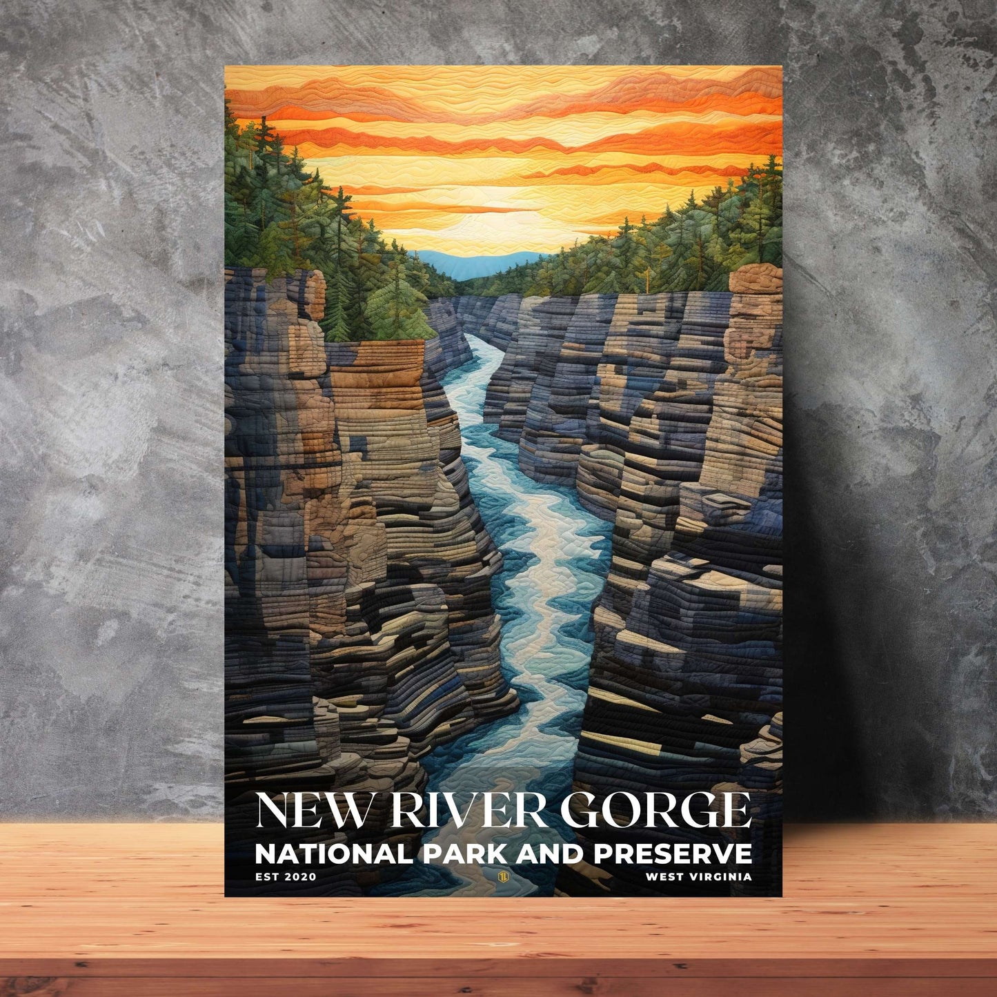 New River Gorge National Park Poster | S09