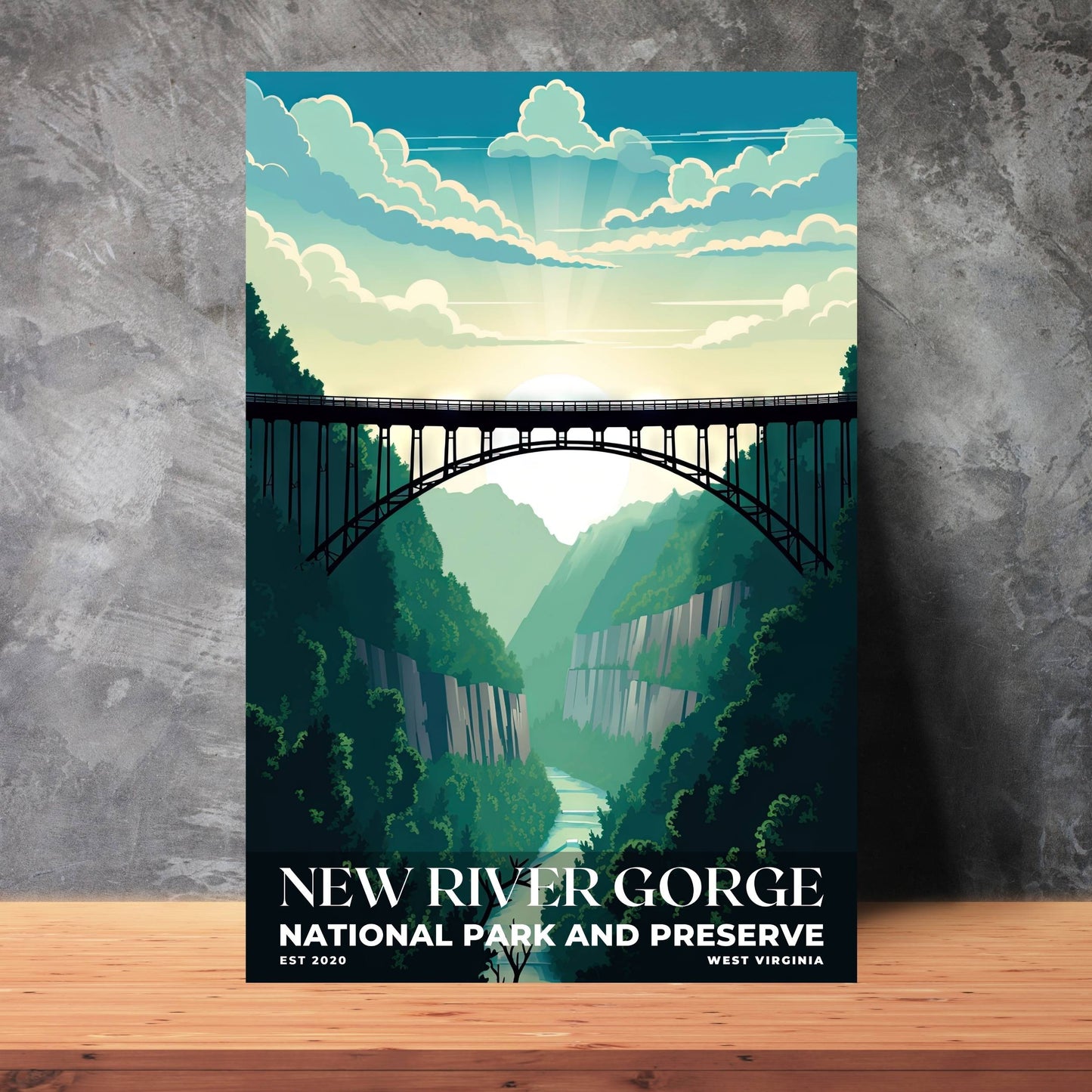 New River Gorge National Park Poster | S03