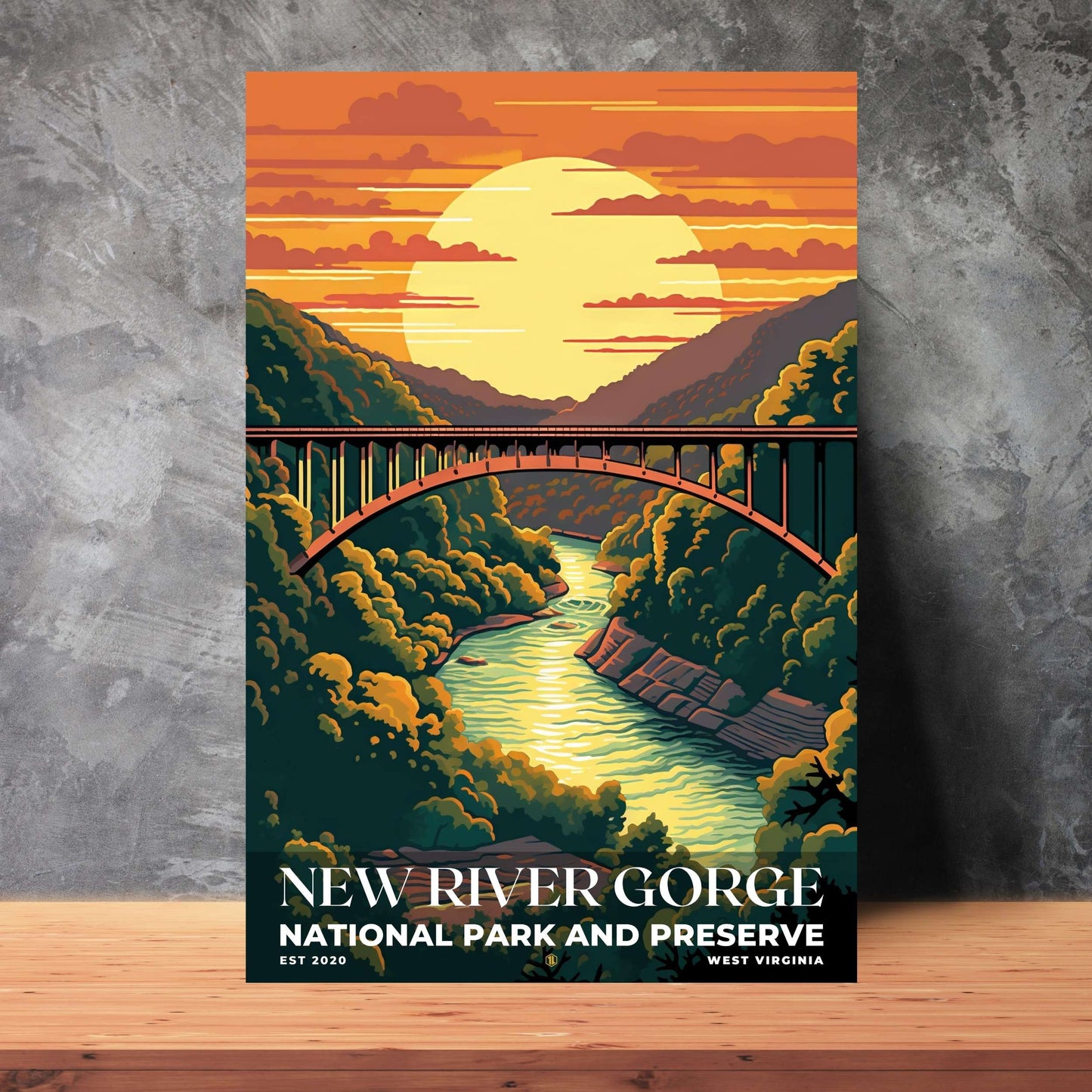 New River Gorge National Park Poster | S05