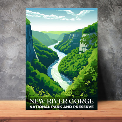 New River Gorge National Park Poster | S01