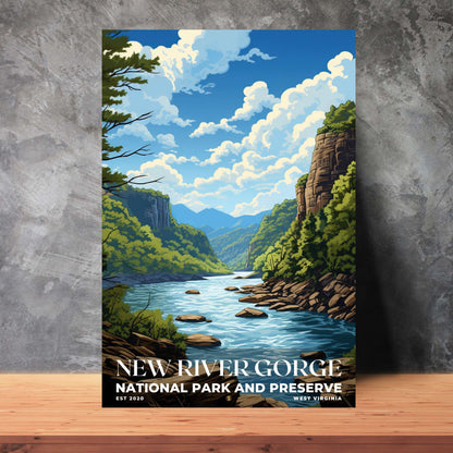 New River Gorge National Park Poster | S07