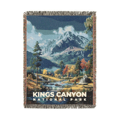 Kings Canyon National Park Woven Blanket | S16