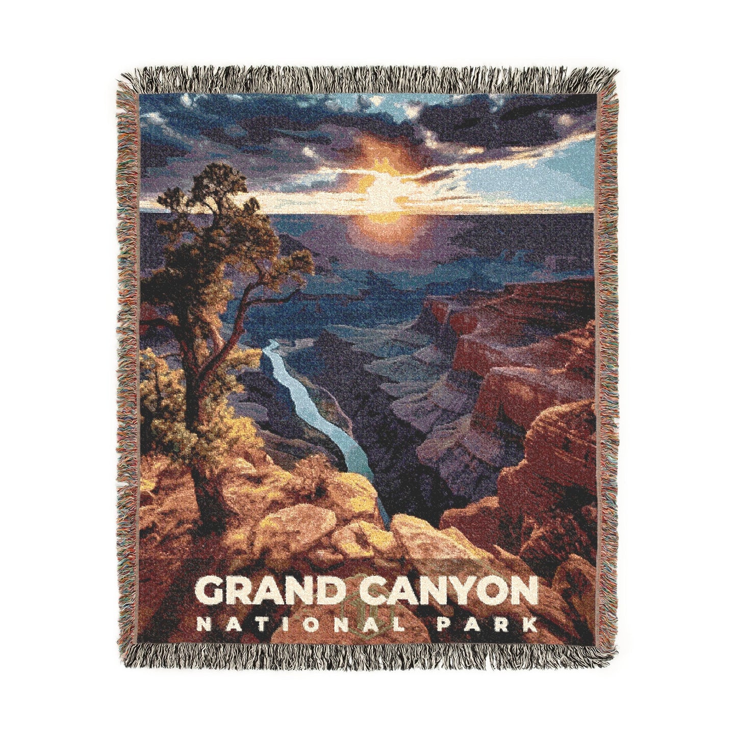 Grand Canyon National Park Woven Blanket | S10