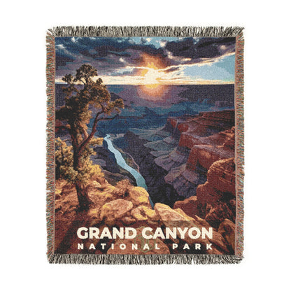 Grand Canyon National Park Woven Blanket | S10