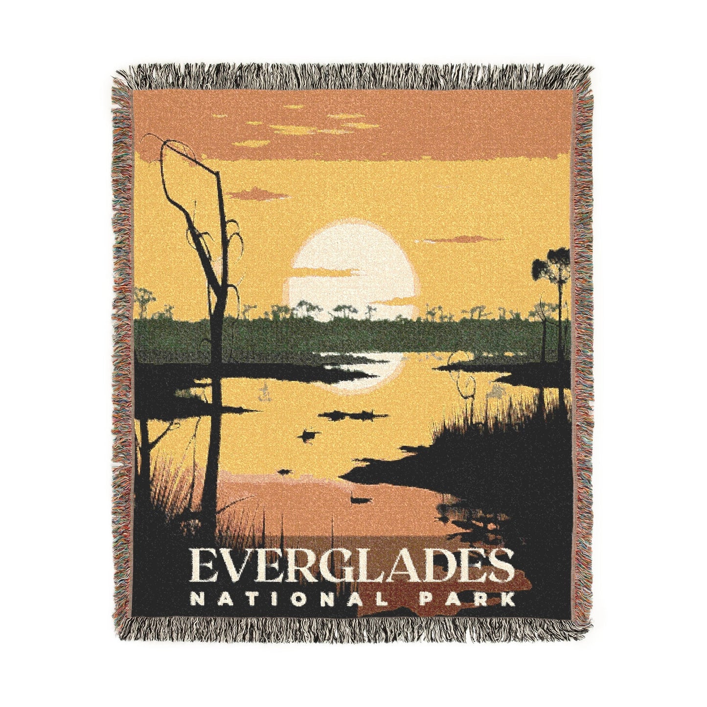 Everglades National Park Woven Blanket | S01