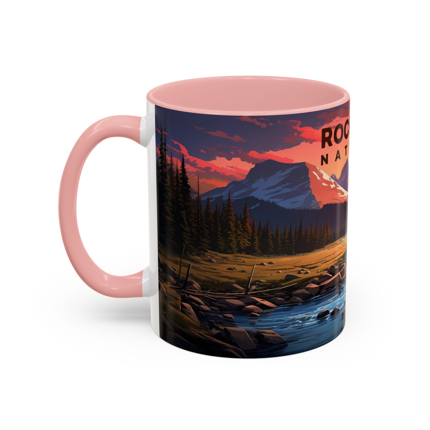 Rocky Mountain National Park Mug | Accent Coffee Mug (11, 15oz)