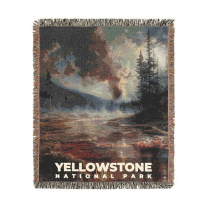 Yellowstone National Park Woven Blanket | S12