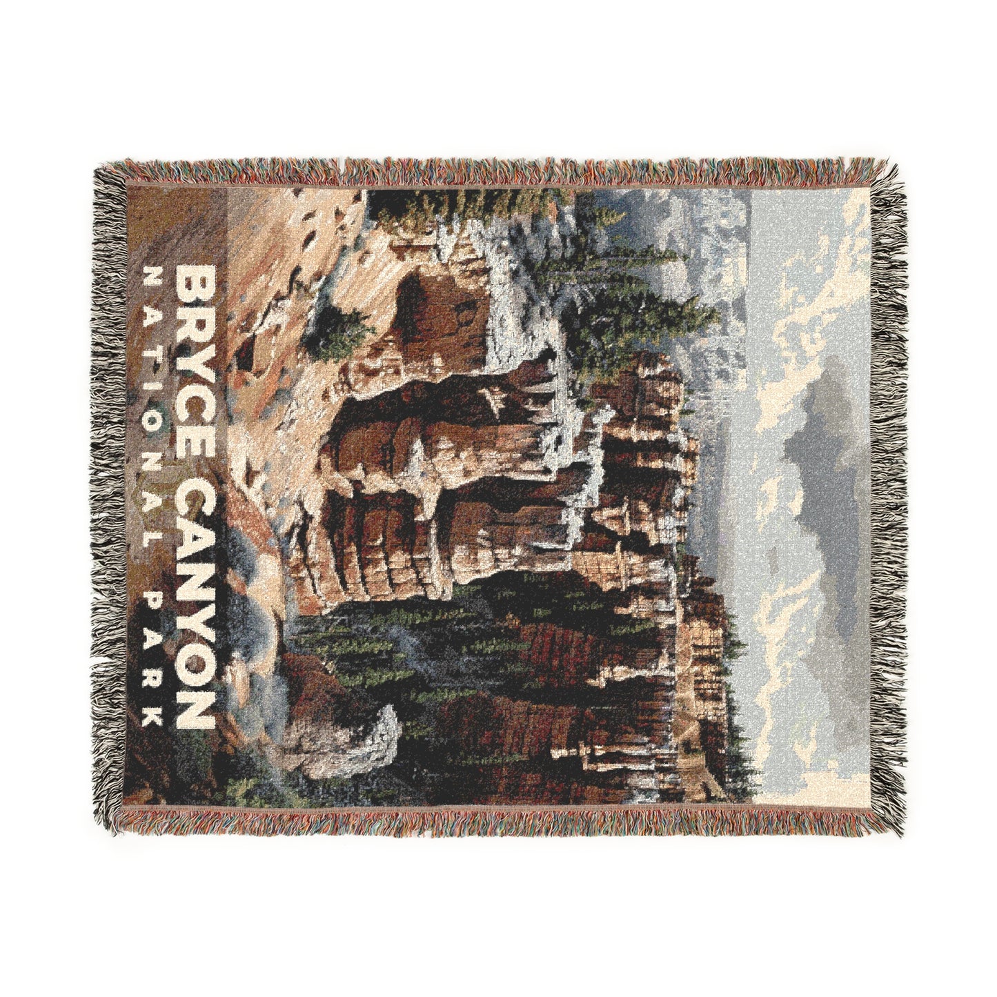 Bryce Canyon National Park Woven Blanket | S17