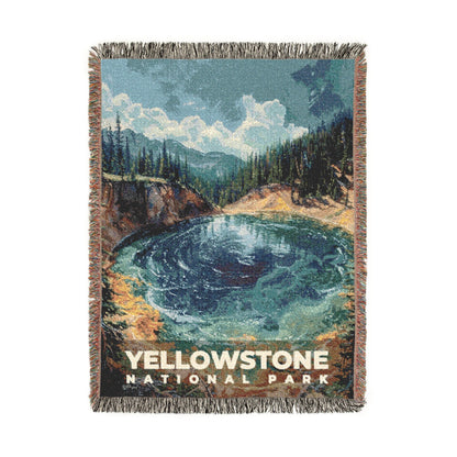 Yellowstone National Park Woven Blanket | S14