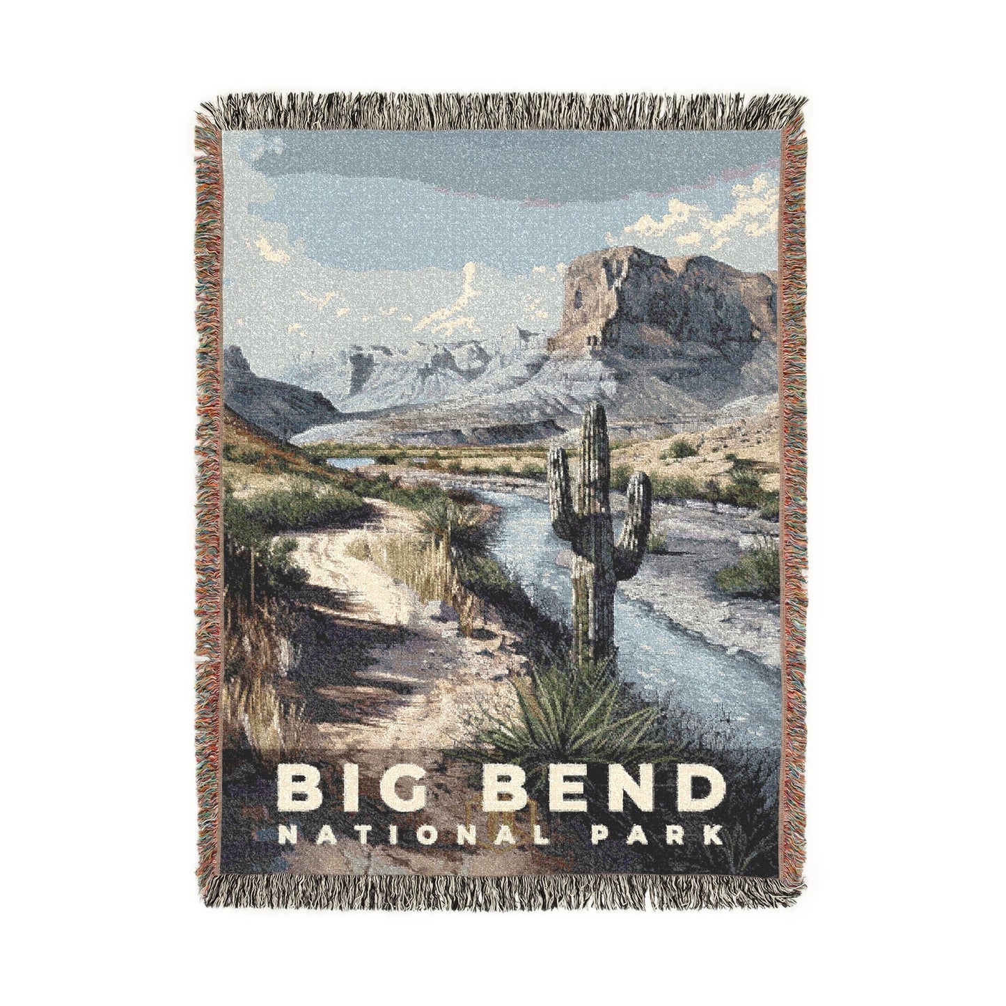 Big Bend National Park Woven Blanket | S17