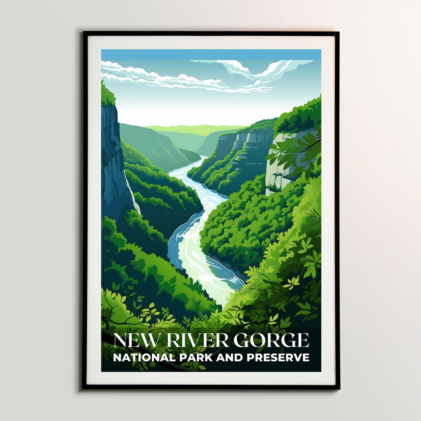 New River Gorge National Park Poster | S01