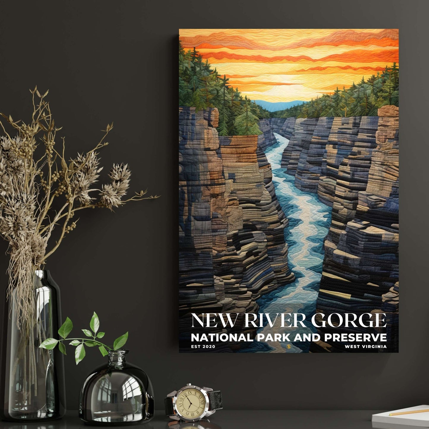 New River Gorge National Park Poster | S09