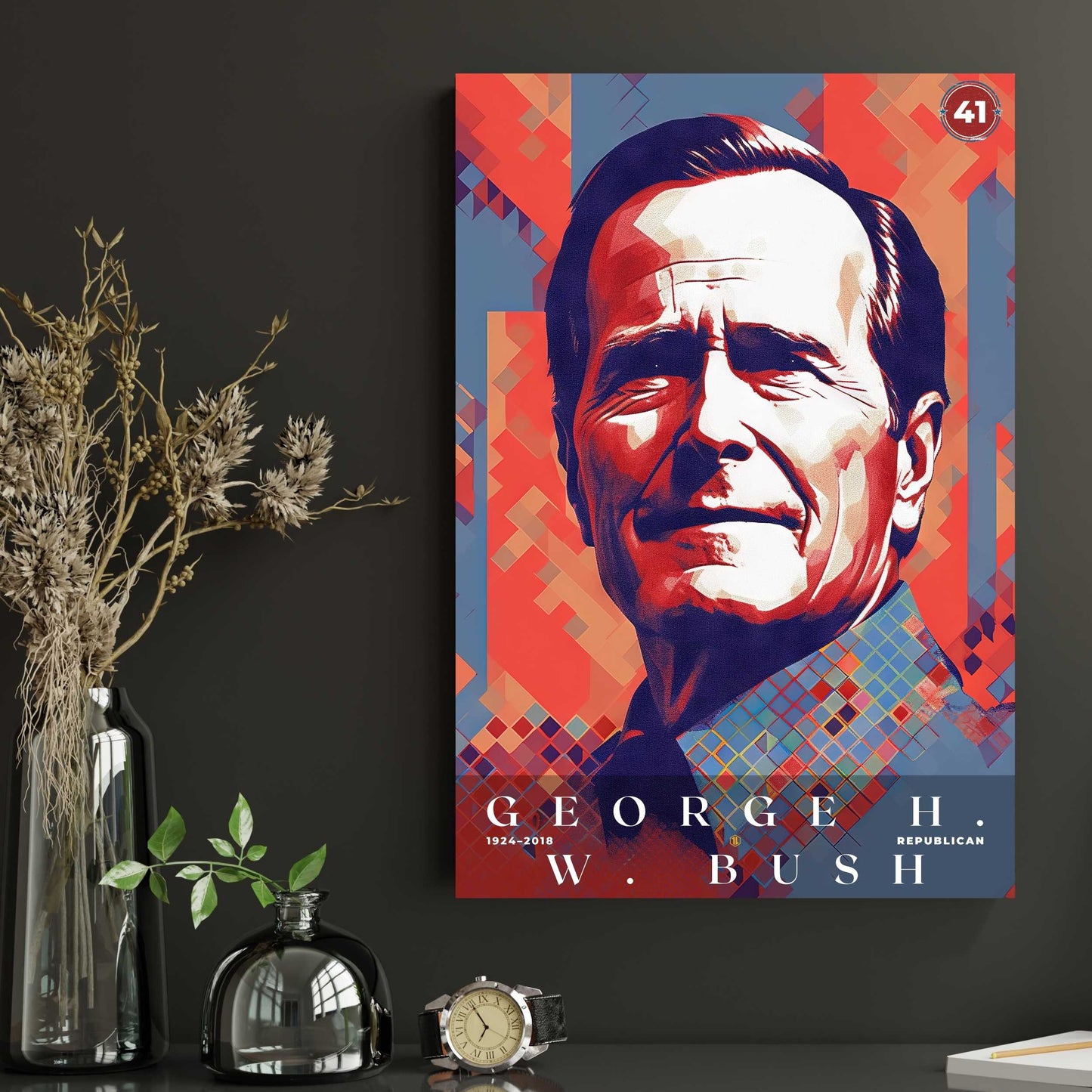 George H W Bush Poster | S01