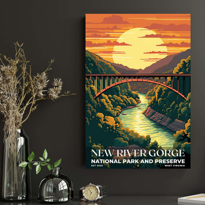 New River Gorge National Park Poster | S05