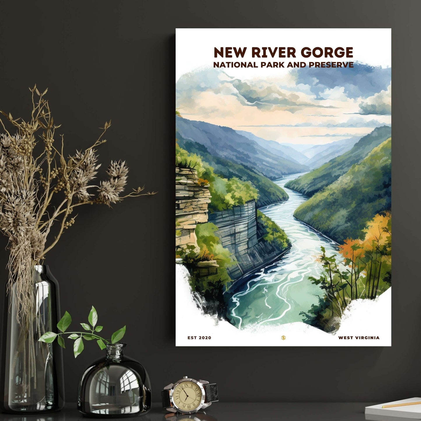 New River Gorge National Park Poster | S08