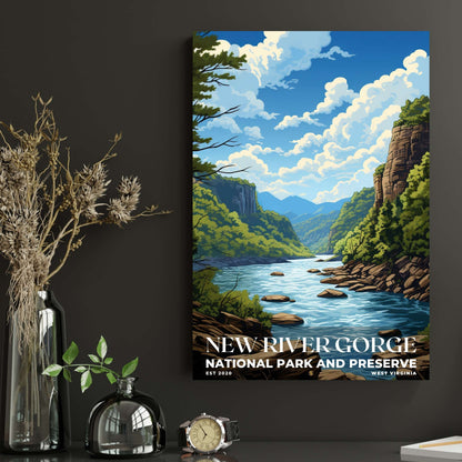 New River Gorge National Park Poster | S07