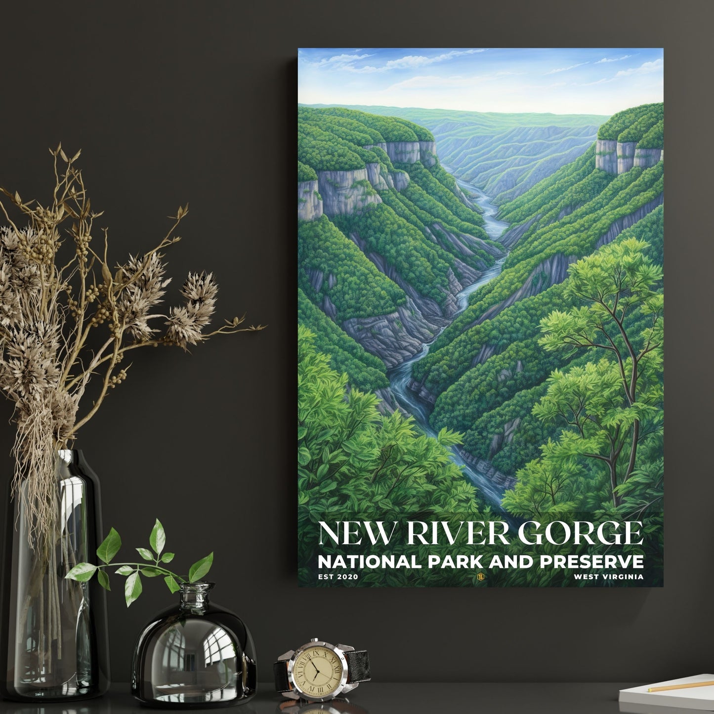 New River Gorge National Park Poster | S02