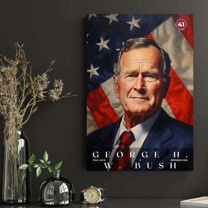 George H W Bush Poster | S04