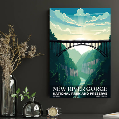 New River Gorge National Park Poster | S03