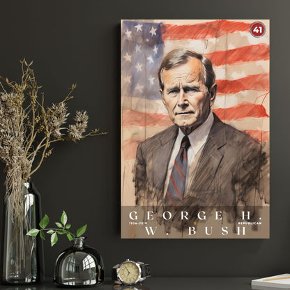 George H W Bush Poster | S03