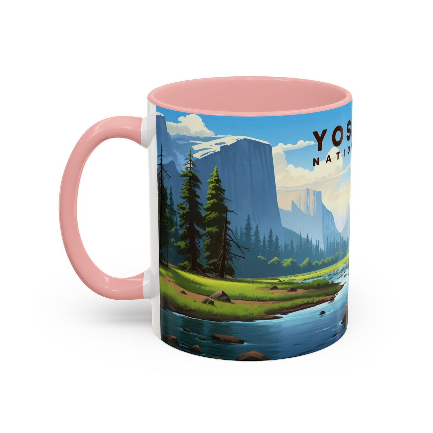 Yosemite National Park Mug | Accent Coffee Mug (11, 15oz)