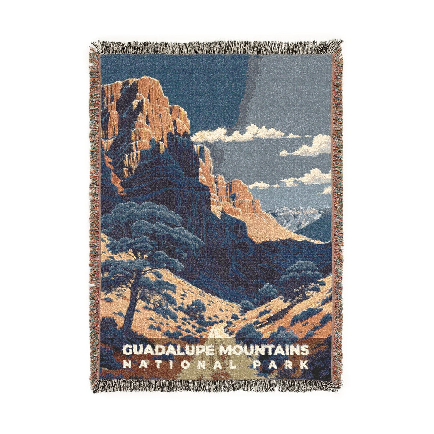 Guadalupe Mountains National Park Woven Blanket | S19