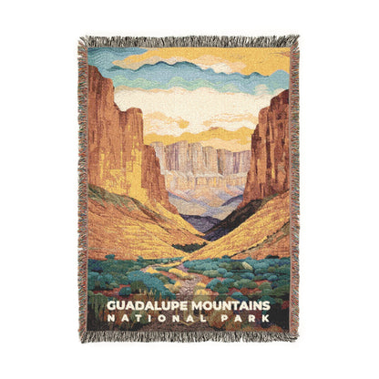 Guadalupe Mountains National Park Woven Blanket | S09