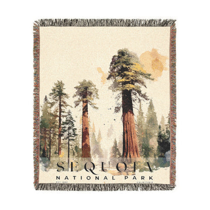 Sequoia National Park Woven Blanket | S04