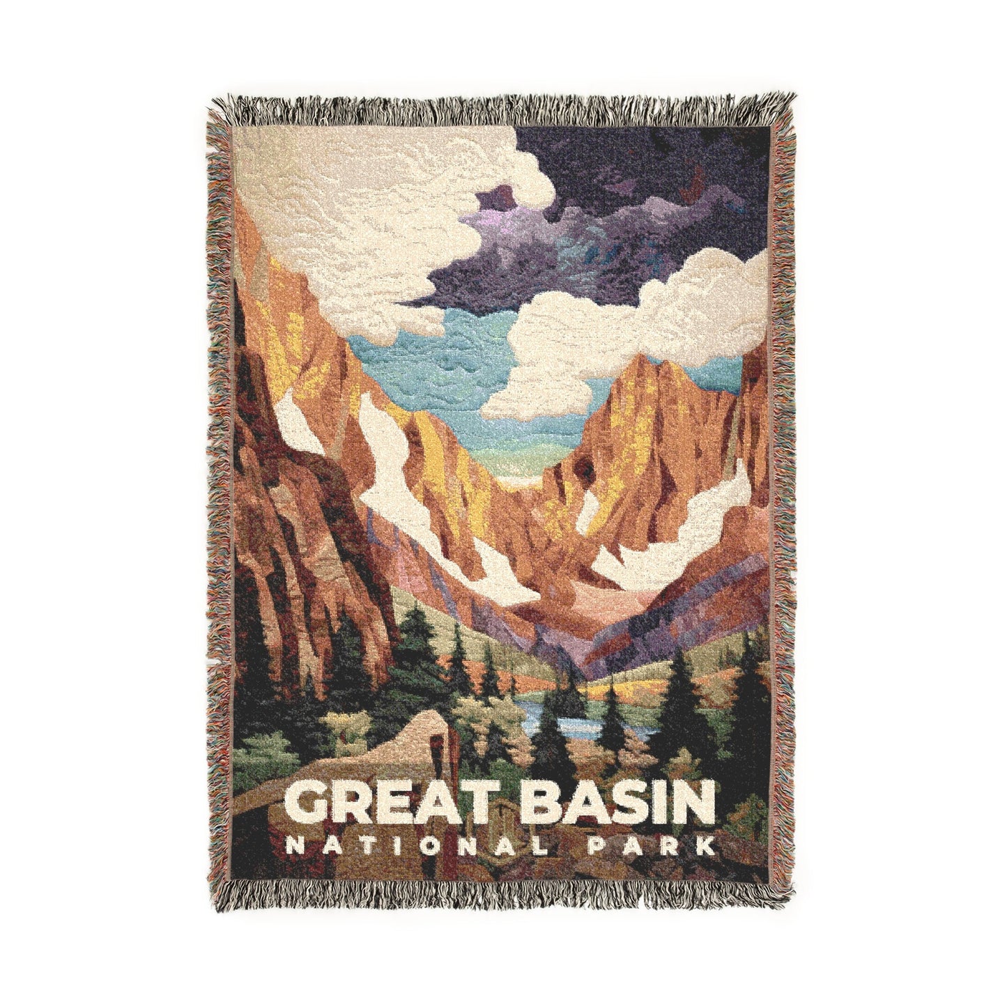 Great Basin National Park Woven Blanket | S09