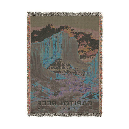 Capitol Reef National Park Woven Blanket | S18